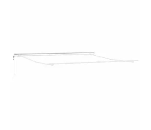 Markīze Manuāls Balts 4 × 3,5 M Metāla