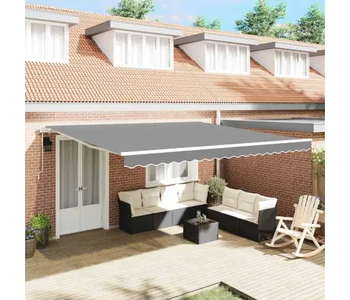 Kailastud Raam Valge 450 × 350 Cm Alumiinium