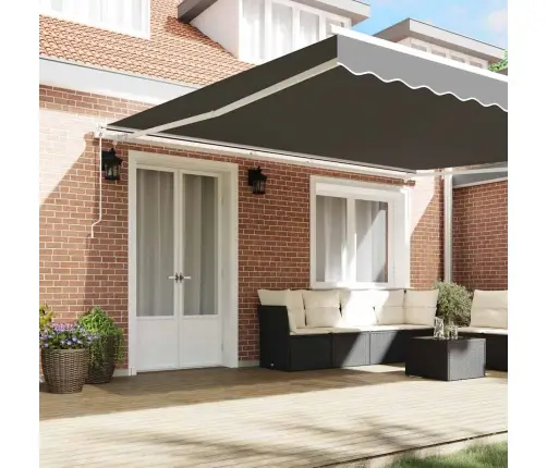 Kailastud Raam Valge 450 × 350 Cm Alumiinium