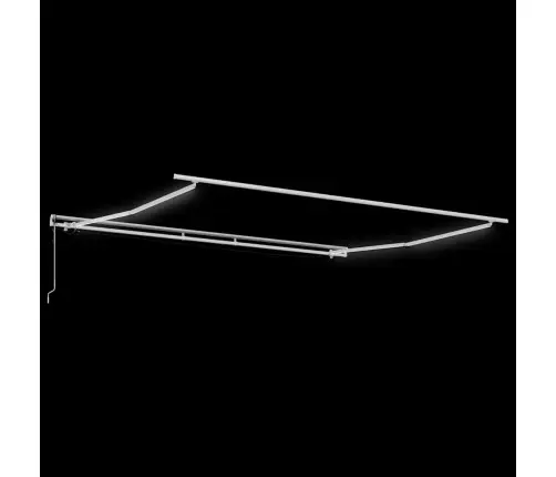 Markizės Rėmas Balta 450 × 350 Cm Aliuminis