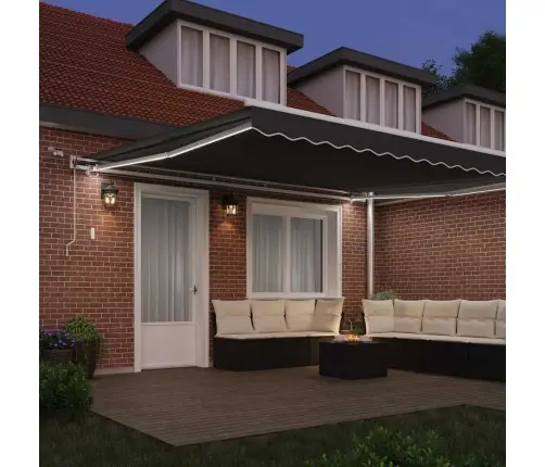 Markizės Rėmas Balta 500 × 350 Cm Aliuminis