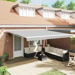 Pavėsinė Balta 5 × 3,5 M Metalas