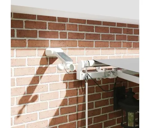 Markizės Rėmas Balta 500 × 350 Cm Aliuminis