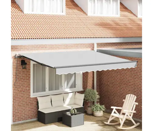 Markīze Manuāls Antracīts 3 X 2,5 M Metāla