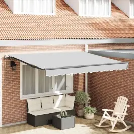 Pārklājuma Struktūra Antracīts 350 X 250 Cm Alumīnijs Vidaxl