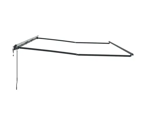 Markīze Antracīts 6 × 3,5 M Metāla