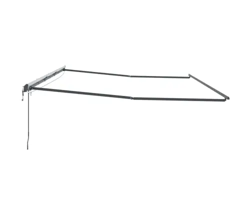 Markīze Ar Antracīts 6 X 3 M Metāla