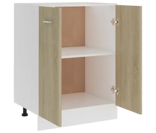 Alumine Kapp "Lyon", Sonoma Tamm, 60X46X81,5 cm Töödeldud Puit