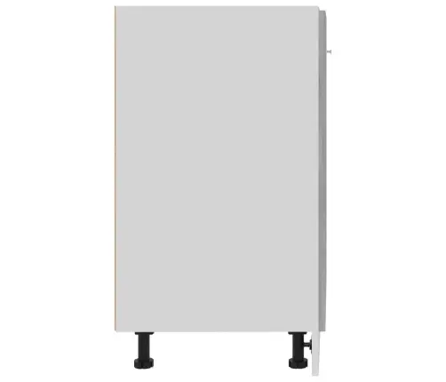 Alumine Kapp "Lyon", Betoonhall, 60 X 46 X 81,5 cm Töödeldud Puit