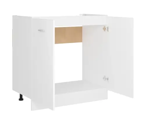 Apatinė Spintelė Praustuvui,  “Lyon”,  Balta,  80X46X81, 5Cm