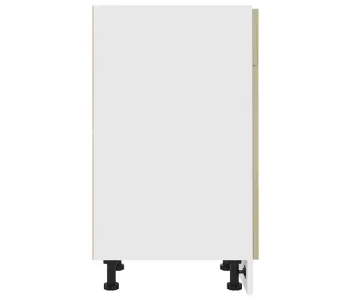 Sahtlitega Alumine Kapp "Lyon", Sonoma Tamm, 50 X 46 X 81,5 cm Töödeldud Puit