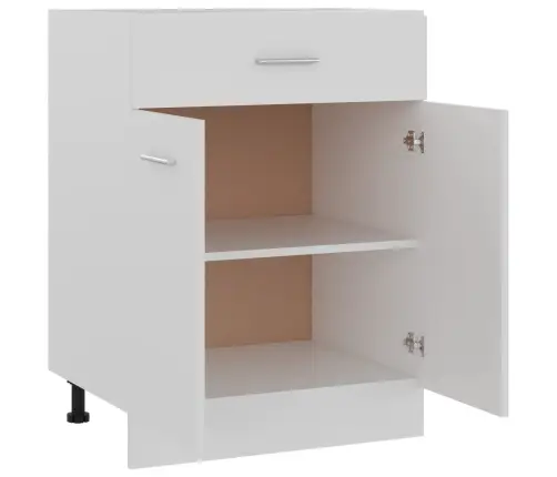 Apatinė Spintelė Su Stalčiumi,  “Lyon”,  Balta,  60X46X81, 5Cm