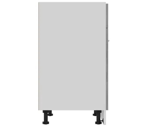 Apakšējais Skapītis Ar Atvilktnēm, Betonpelēks, 60X46X81,5 Cm Vidaxl