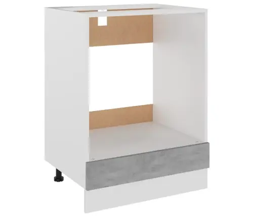 Ahjukapp "Riga", Betoonhall, 60 X 46 X 81,5 cm Töödeldud Puit