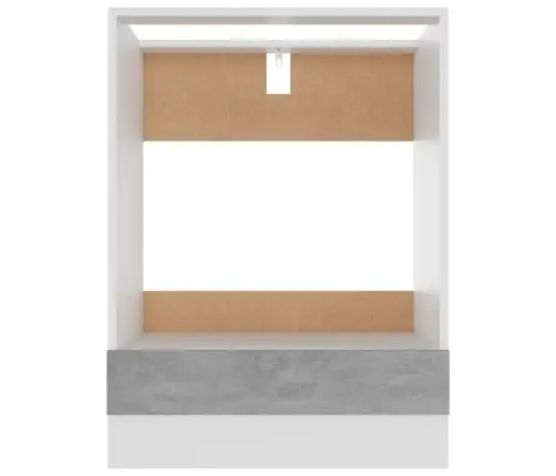 Ahjukapp "Riga", Betoonhall, 60 X 46 X 81,5 cm Töödeldud Puit