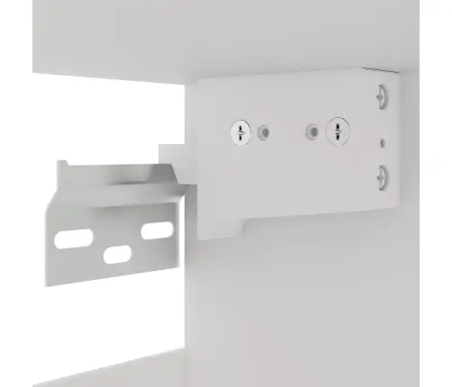 Pakabinama Stiklinė Spintelė,  “Lyon”,  Betono Pilka,  40X31X60Cm