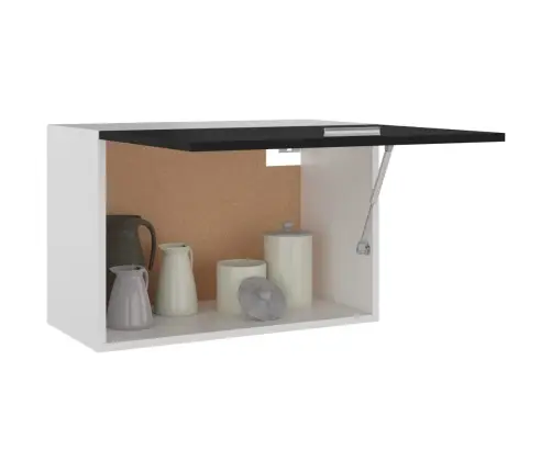 Rippuv Kapp "Lyon", Must, 60 X 31 X 40 cm Töödeldud Puit