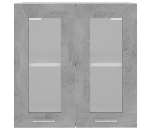 Pakabinama Stiklinė Spintelė,  “Lyon”,  Betono,  60X31X60Cm