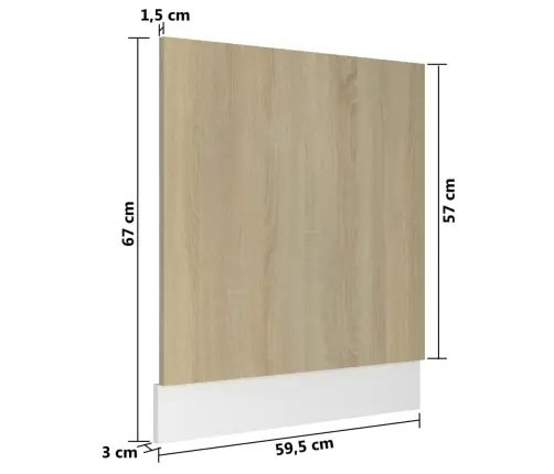 Trauku Mazgājamās Mašīnas Panelis, 