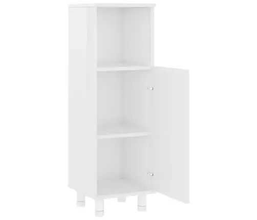 Vannasistabas Skapītis, Balts, 30X30X95 Cm, Inženierijas Koks Vidaxl