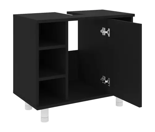 Vannitoakapp Must 60X32X53,5 Cm Tehispuit