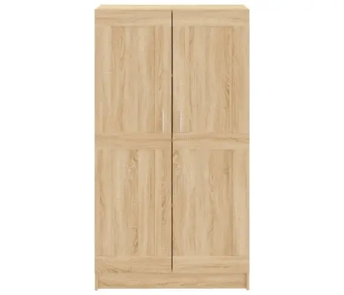 Spintelė Knygoms, Ąžuolo, 82,5X30,5X150cm Apdirbta Mediena