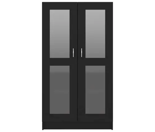 Raamaturiiul Must 82,5X30,5X150 Cm Tehispuit