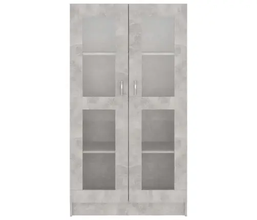 Vitriinkapp Betoonhall 82,5 X 30,5 X 150 Cm Tehispuit