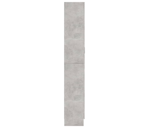 Vitrīna, Betona Pelēka, 82,5X30,5X185,5 Cm, Inženierijas Koks Vidaxl
