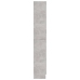 Vitrīna, Betona Pelēka, 82,5X30,5X185,5 Cm, Inženierijas Koks Vidaxl