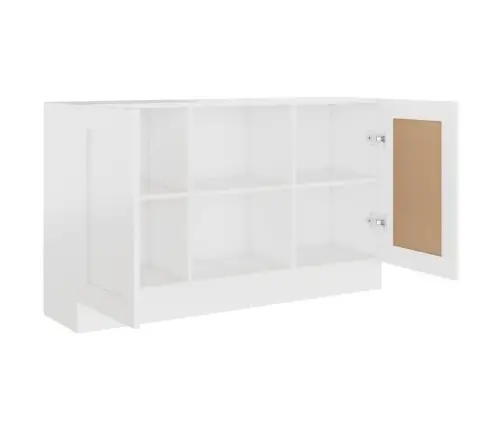 Kumode, Balta, 120X30,5X70 Cm, Inženierijas Koks Vidaxl