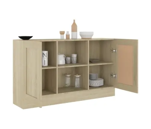 Puhvetkapp Sonoma Tamm 120 X 30,5 X 70 Cm Tehispuit