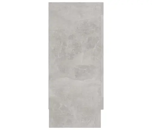 Vitrīna, Betona Pelēka, 120X30,5X70 Cm, Inženierijas Koks Vidaxl