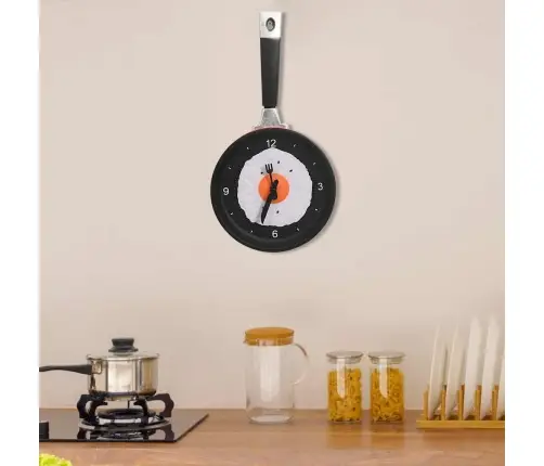 Sienas Pulkstenis Ar Ceptu Olu Pannas Dizainu 18,8 Cm Vidaxl