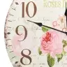 Vintāžas Sienas Pulkstenis, Ziedi, 60 Cm Vidaxl