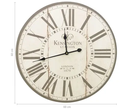 Vintāžas Sienas Pulkstenis, Londona, 60 Cm Vidaxl