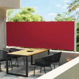 Izvelkama Sānu Markīze, Sarkana, 600X160 Cm Vidaxl