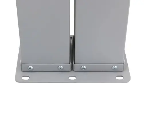 Ištraukiama Šoninė Kiemo Pertvara, Mėlynos Spalvos, 140X1200Cm