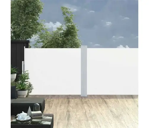 Izvelkama Sānu Markīze, Krēmkrāsas, 170X1200 Cm Vidaxl