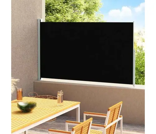 Izvelkama Sānu Markīze, Melna, 180X300 Cm Vidaxl Izvelkama Sānu Markīze, Melna, 180X300 Cm Vidaxl