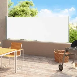 Izvelkama Sānu Markīze, Krēmkrāsas, 180X500 Cm Vidaxl