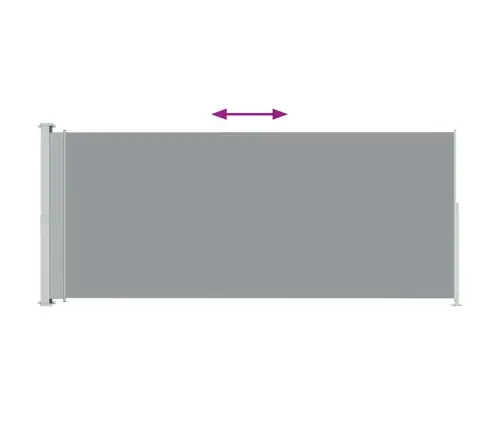 Lahtitõmmatav Terrassi Külgsein, 180 X 500 cm Hall