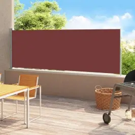 Izvelkama Sānu Markīze, Brūna, 180X500 Cm Vidaxl