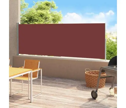 Izvelkama Sānu Markīze, Brūna, 180X500 Cm Vidaxl