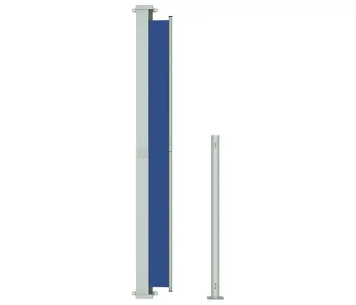 Izvelkama Sānu Markīze, Zila, 180X500 Cm Vidaxl