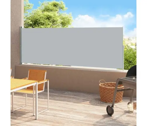 Izvelkama Sānu Markīze, Pelēka, 200X500 Cm Vidaxl