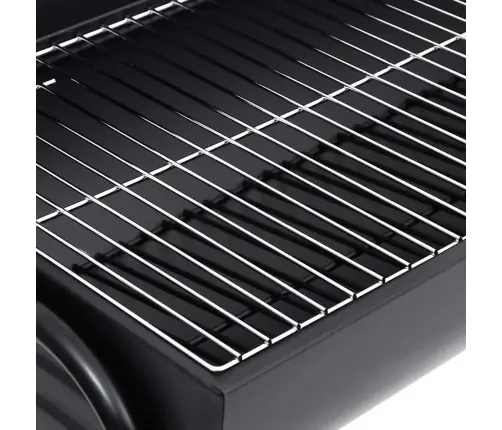 Kepsninė Su 2 Grotelėmis, Juoda, 80X95X90cm Plienas