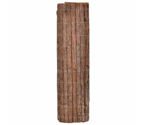 Žievės Tvora Ruda 100 X 600 Cm Žievė Žievės Tvora Ruda 100 X 600 Cm Žievė