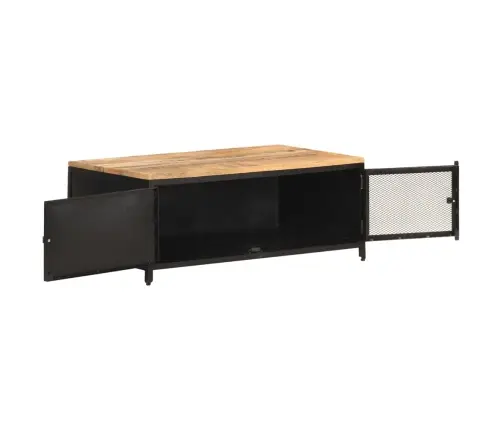 Kohvilaud 90 X 50 X 37 Cm Töötlemata Mangopuidust