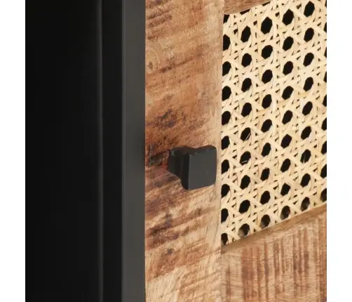 Kafijas Galdiņš, 90X50X35 Cm, Mango Koks Un Dabīgas Niedres Vidaxl Kafijas Galdiņš, 90X50X35 Cm, Mango Koks Un Dabīgas Niedres Vidaxl